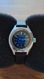 Sicura by Breitling automatisch dames klok, Overige merken, Leer, Staal, Ophalen of Verzenden