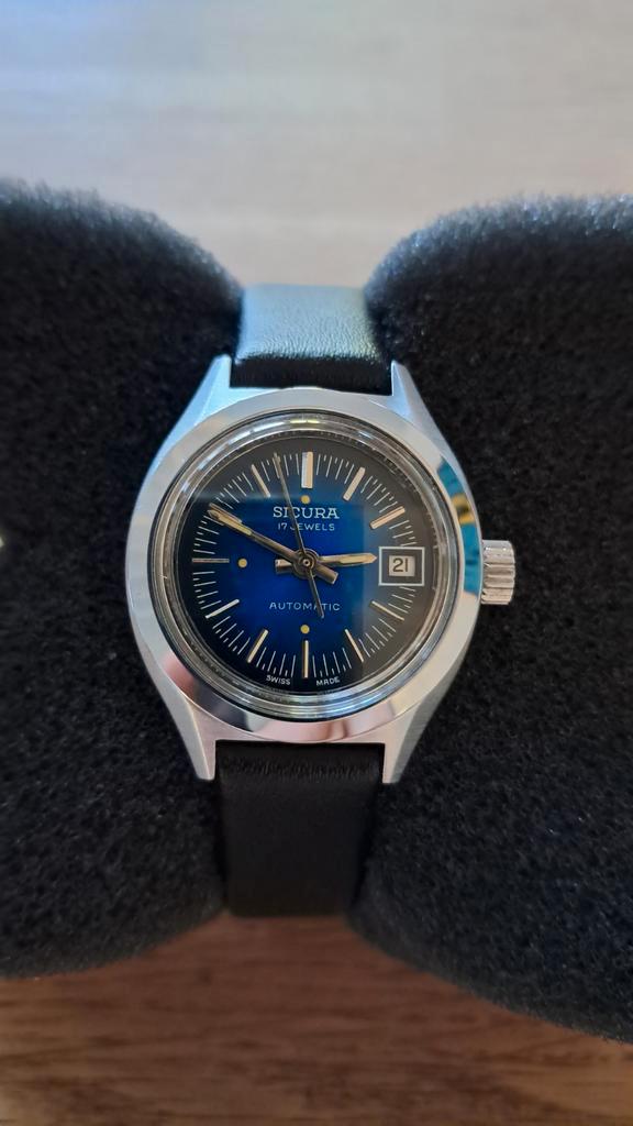 Sicura by Breitling automatisch dames klok, Sieraden, Tassen en Uiterlijk, Horloges | Dames, Zo goed als nieuw, Overige merken