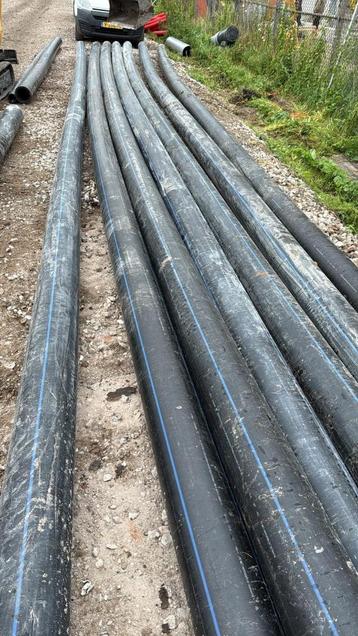 HDPE leidingen 12m./6m./2,5m. beschikbaar voor biedingen