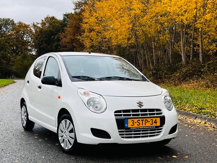 Suzuki Alto 1.0 2013 Wit Airco 1ste Eig Dealer OH 70dkms NAP, Auto's, Suzuki, Bedrijf, Alto, ABS, Airbags, Airconditioning, Boordcomputer