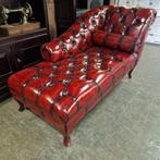 Chesterfield Daybed - Antiek Rood (SA) // NIEUW!, Ophalen, Eenpersoons, 150 tot 200 cm, Nieuw