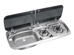 Dometic Kookplaat met Wasbak Combi - 9222L OP=OP, Ophalen of Verzenden, Nieuw