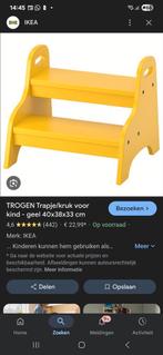 Leuk kinder geel ikea krukje, Ophalen of Verzenden, Zo goed als nieuw, Poppenhuis