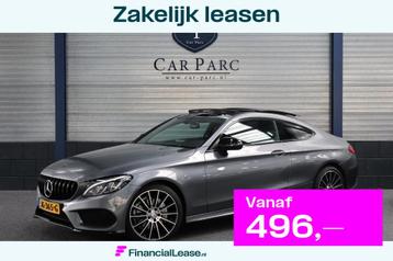 Mercedes-Benz C-klasse Coupé 180 AMG Line LED/SFEER/PANORAM beschikbaar voor biedingen