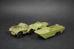 3 Dinky Toys militair- DUKW, armoured en scout car, Ophalen of Verzenden