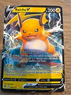 Raichu V - Pokémon Kaart, Ophalen of Verzenden, Gebruikt, Losse kaart, Foil