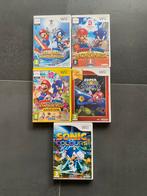 Wii spellen Mario en sonic, Spelcomputers en Games, Vanaf 3 jaar, Sport, Gebruikt, 3 spelers of meer