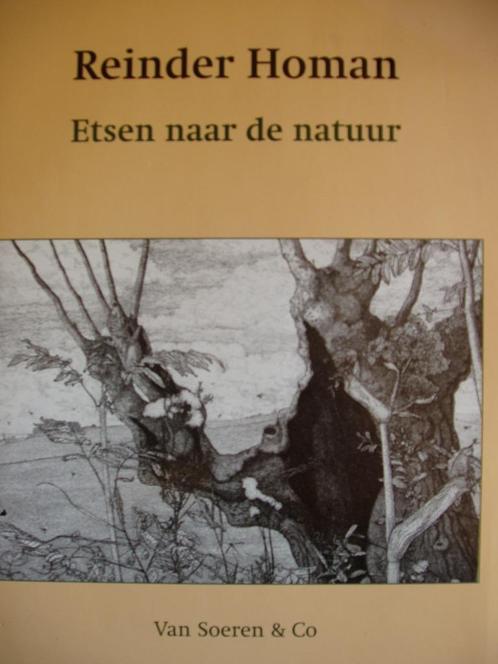 Reinder Homan. Etsen naar de natuur. Wim van der Beek, Boeken, Kunst en Cultuur | Beeldend, Zo goed als nieuw, Schilder- en Tekenkunst