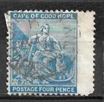 Cape Of Good Hope 1871 Hope zonder buitenframe wing margi, Postzegels en Munten, Postzegels | Afrika, Verzenden, Zuid-Afrika, Gestempeld