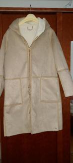 RINO & PELLE IMITATIE SUEDE JAS, 2 ZIJDIG DRAAGBAAR MT. 44, Kleding | Dames, Jassen | Winter, RINO & PELLE., Beige, Maat 42/44 (L)