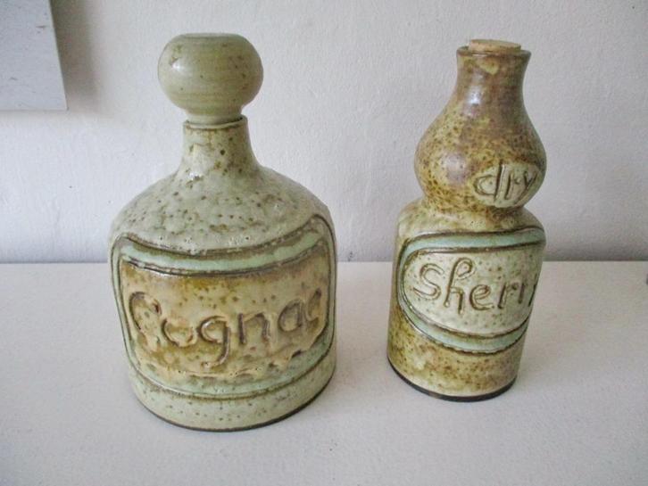 Hannie Mein Groningen vaas karaf Cognac en Sherry keramiek, Antiek en Kunst, Antiek | Keramiek en Aardewerk, Ophalen of Verzenden