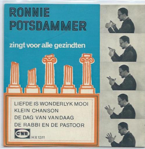 Ronnie Potsdammer- Zingt voor alle Gezindten, Cd's en Dvd's, Vinyl | Nederlandstalig, Zo goed als nieuw, Levenslied of Smartlap