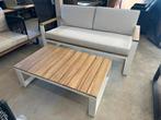 Leuke stevige tuin / lounge bank + tafel acasiahout, Tuin en Terras, Ophalen, Nieuw, Overige materialen