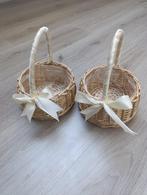 2 mandjes voor bruidsmeisjes/bloemenmeisjes, Ophalen of Verzenden, Nieuw, Wit, Accessoires