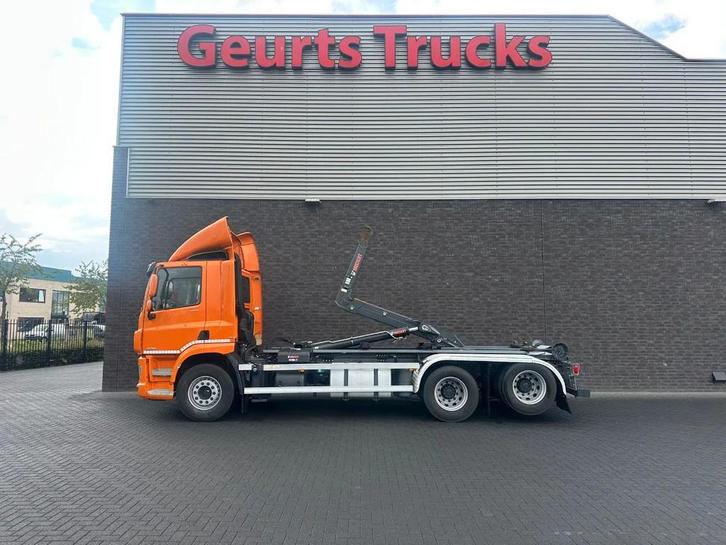 DAF CF 450 6X2 MET HIAB ULT2159S MULTILIFT ULTIMA 21 HAAKARM, Auto's, Vrachtwagens, Bedrijf, ABS, Achteruitrijcamera, Airconditioning