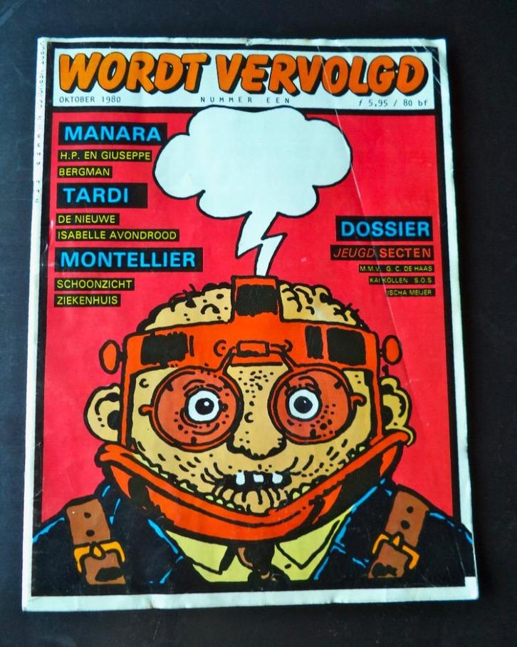 Wordt Vervolgd, striptijdschriften uit de jaren 80. 56 stuks, Boeken, Stripboeken, Gelezen, Meerdere stripboeken, Ophalen of Verzenden