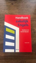 Andrew Baxter - Handboek zakelijk Engels, Ophalen of Verzenden, Zo goed als nieuw, Andrew Baxter; Astrid Baxter