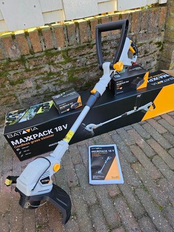 Nieuwe Batavia 18V Grastrimmer met Lader en Accu € 100,00 beschikbaar voor biedingen