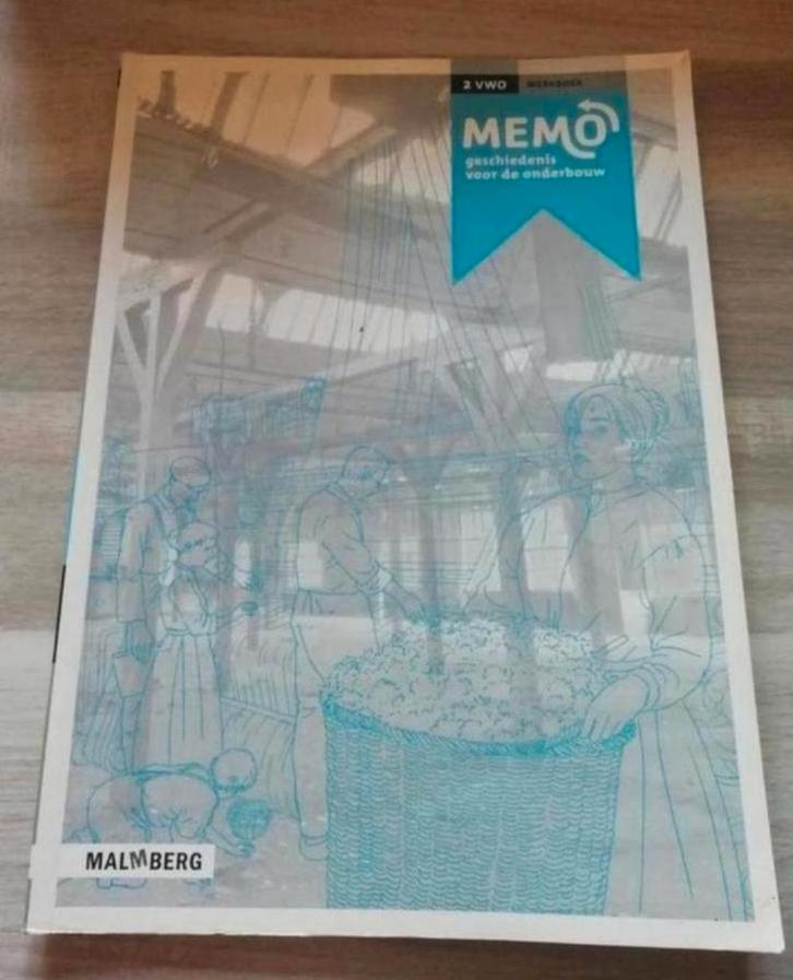 Memo Geschiedenis Werkboek 2 VWO - Nieuw!, Boeken, Schoolboeken, Zo goed als nieuw, Geschiedenis, VWO, Ophalen of Verzenden