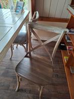 teak stoelen - cross country, Huis en Inrichting, Stoelen, Teak vintage, Bruin, Ophalen of Verzenden, Zo goed als nieuw
