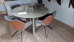 Zuiver Doulton Eetkamerstoelen - Set van 4, Huis en Inrichting, Stoelen, Ophalen, Zo goed als nieuw, Bruin, Vier