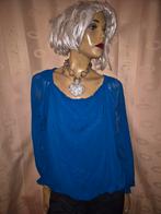 Prachtige shirt van hema maat M zgan blauw, Maat 38/40 (M), Blauw, Ophalen of Verzenden, Zo goed als nieuw