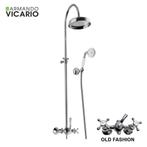 Armando Vicario Old fashion opbouw doucheset chroom, Doe-het-zelf en Verbouw, Sanitair, Niet ingevuld, Niet ingevuld, Nieuw, Ophalen of Verzenden