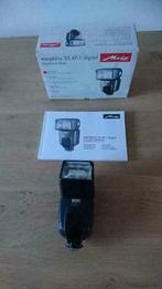 Z.g.a. nieuw Canon flitser extern Metz 50 AF-1 digital, Ophalen of Verzenden, Zo goed als nieuw, Overige merken