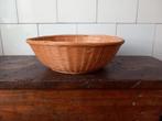 vintage rieten mand, rotan broodmandje fruitschaal Frankrijk, Antiek en Kunst, Verzenden