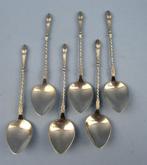 Zilveren lepeltjes bokkenpootjes gemaakt in Nederland, Antiek en Kunst, Antiek | Goud en Zilver, Ophalen of Verzenden, Zilver