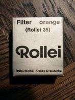 Rollei 35 orange filter, Ophalen of Verzenden, Zo goed als nieuw, Minder dan 50 mm, Overige typen