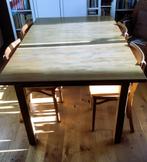 IKEA eettafel uitschuifbaar, Huis en Inrichting, Tafels | Eettafels, Ophalen, Gebruikt, 50 tot 100 cm, Vijf personen of meer
