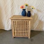 Wasmand / opbergkist - massief teakhout - bij TTM Wonen, Minder dan 50 cm, Www.ttmwonen.nl, Teakhout, Nieuw
