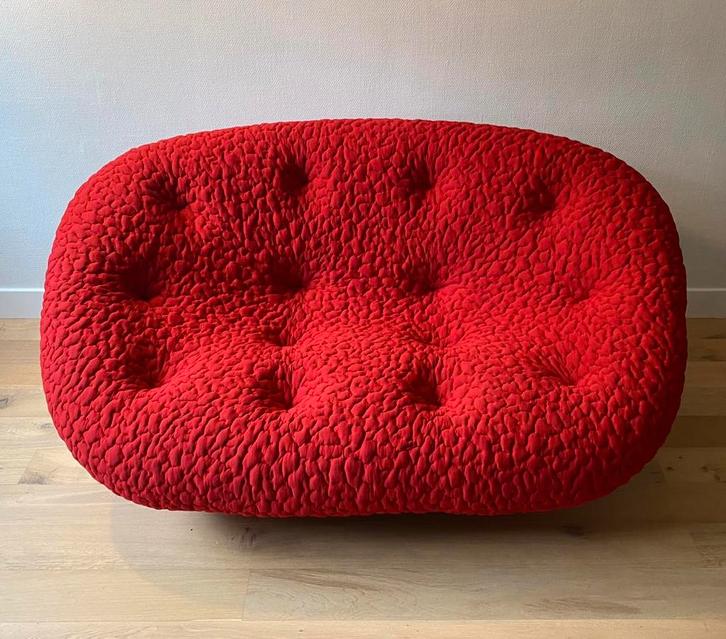 Ligne Roset Ploum 2-zits design bank high back, Huis en Inrichting, Banken | Bankstellen, Zo goed als nieuw, Ophalen of Verzenden