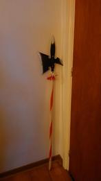 Speelgoed Middeleeuwse Hellebaard hout, Ophalen, Gebruikt