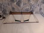 Rose design hanglamp,  glas in lood, Huis en Inrichting, Ophalen, Gebruikt, Glas, Tiffany