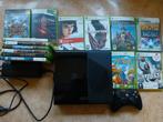 Xbox 360 + 14 spellen, Ophalen, Gebruikt, 500 GB, Met 1 controller