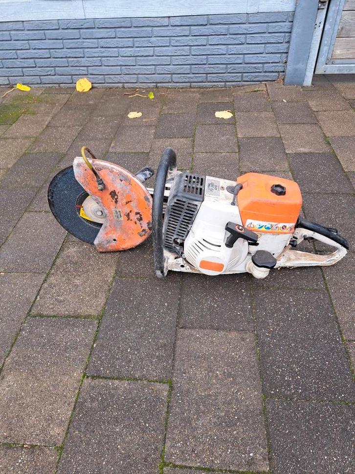 Stihl TS 360 AVS doorslijpmachine, Doe-het-zelf en Verbouw, Gereedschap | Overige machines, Gebruikt, Ophalen