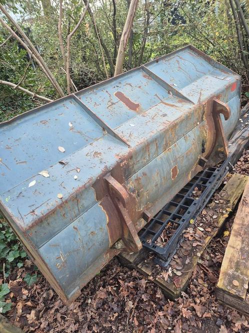 Atlas shovel dichte bak grondbak puinbak Weidemann Ahlmann, Doe-het-zelf en Verbouw, Gereedschap | Overige machines, Gebruikt