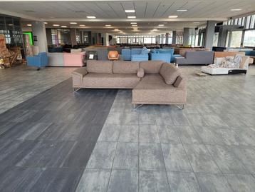 H&H hoekbank lounge donker zandkleurig 280x230 | BEZORGEN beschikbaar voor biedingen