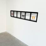 Toonladder kapstok dutch design vintage jaren 50 60 Pilastro, Wandkapstok, Gebruikt, Ophalen of Verzenden, Minder dan 100 cm