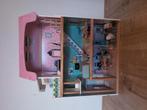 Poppenhuis met toebehoren, Ophalen, Zo goed als nieuw, Poppenhuis