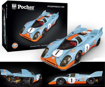 Pocher Porsche Gulf bouwpakket 1:8 nieuw gesealed beschikbaar voor biedingen