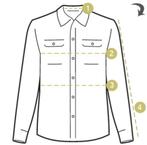 Gezocht: Overhemd DT63 KL Maat 42-6 tot 43-6, JAREN 80, Ophalen, Landmacht, Nederland, Kleding of Schoenen