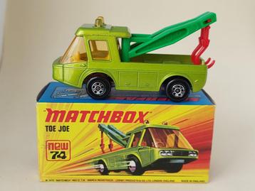 TOE JOE MATCHBOX No72 UIT 1972 ONBESPEELD MET DOOSJE beschikbaar voor biedingen