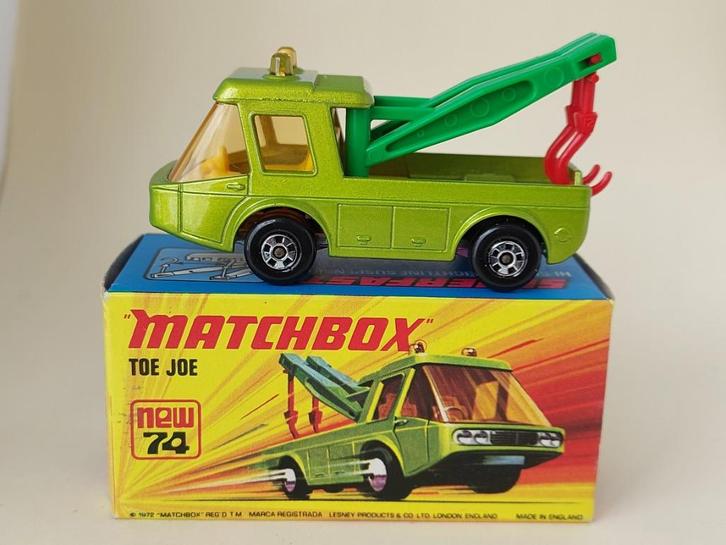 TOE JOE MATCHBOX No72 UIT 1972 ONBESPEELD MET DOOSJE, Hobby en Vrije tijd, Modelauto's | Overige schalen, Nieuw, Auto, Ophalen of Verzenden