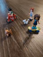 Lego friends skateboard en rolschaatsen en fiets, Ophalen, Gebruikt, Losse stenen, Lego