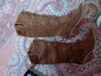 Bronx suède hoge laarzen 41, kleur cognac, Ophalen, Hoge laarzen, Bronx, Bruin