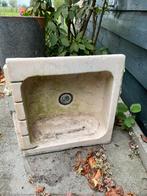 Marmer wasbak, fonteintje, Doe-het-zelf en Verbouw, Sanitair, Ophalen, Wastafel