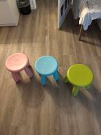 Drie keer mammut kinderkrukjes van IKEA, Ophalen, Gebruikt, Kunststof